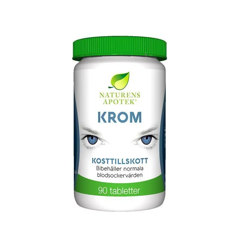 Naturens Apotek Krom 90 tabletter