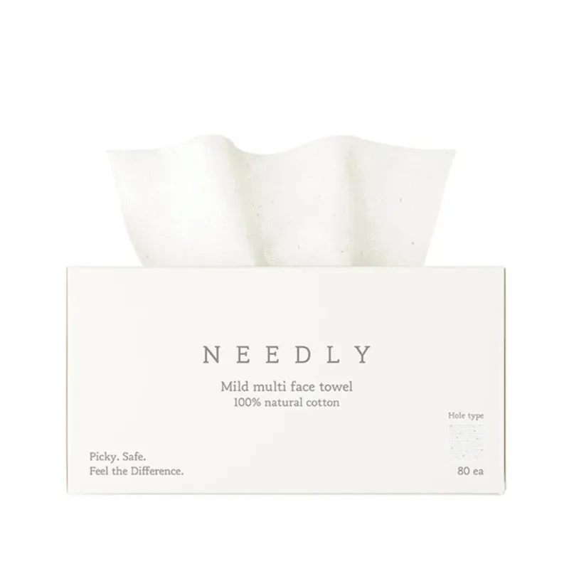 NEEDLY Mild Multi Face Towel 80 st