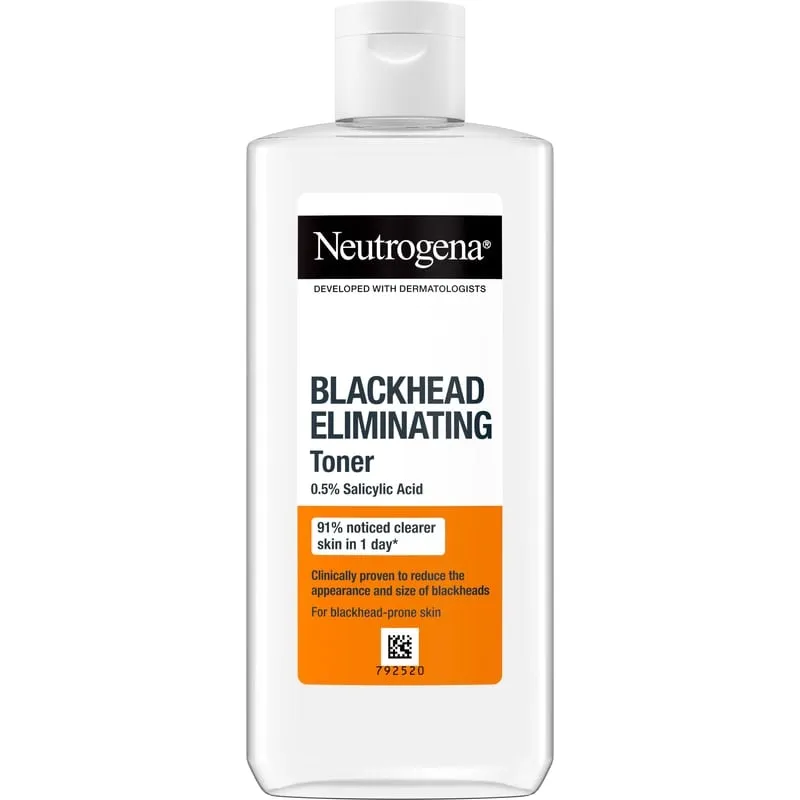 Neutrogena® Blackhead Eliminating 0.5 % Salicylic Acid Cleansing Toner, 200 ml
