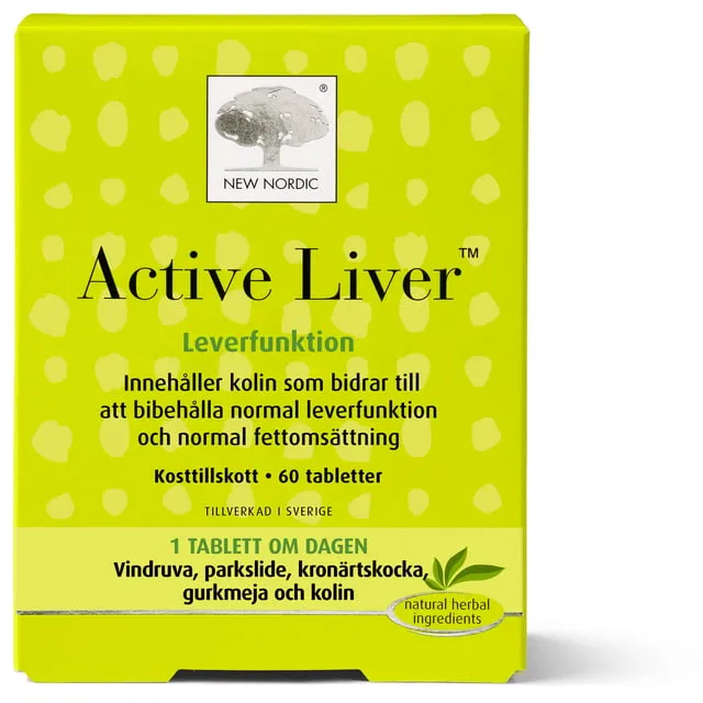 New Nordic Active Liver 60 tabletter