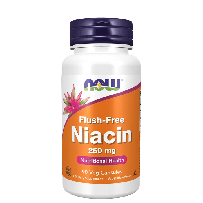 Niacin Flush-Free B-vitamin 250 mg 90 kapslar