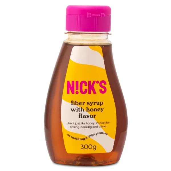 Nicks Fiber Syrup with Honey Flavour, 300 g