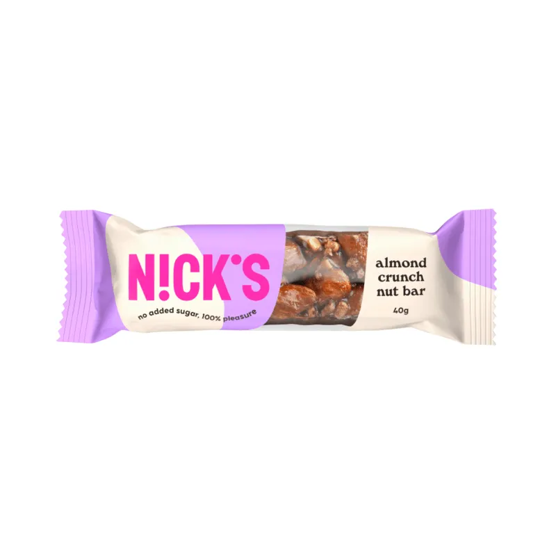 Nicks Nut Bar Almond Crunch 40 g
