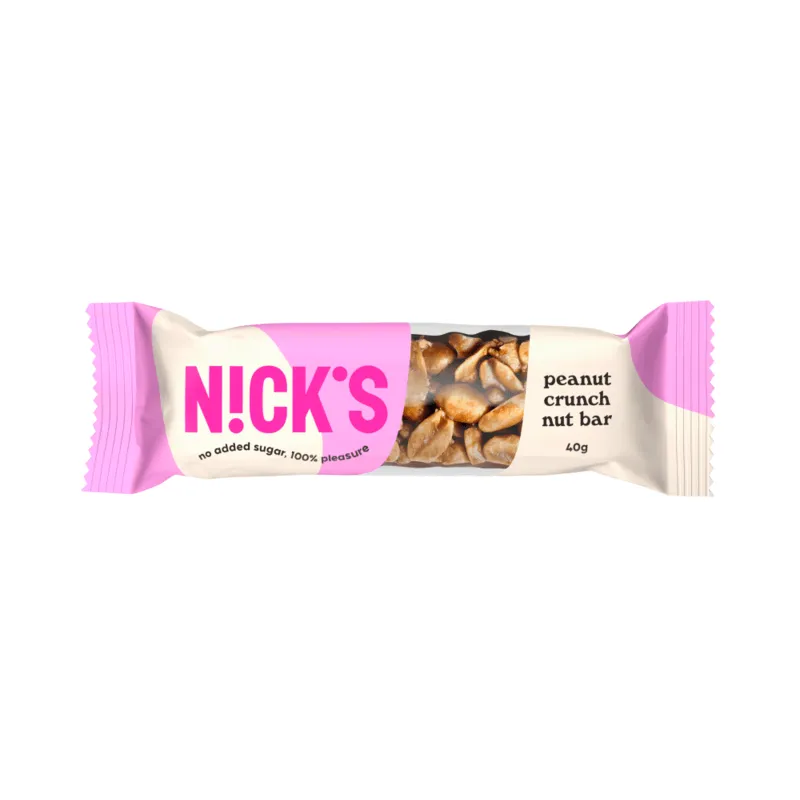 Nicks Nut Bar Peanut Crunch 40 g
