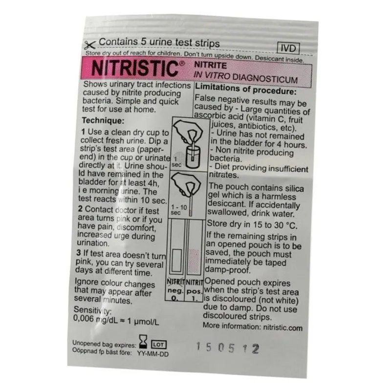 Nitristic teststickor 5 st