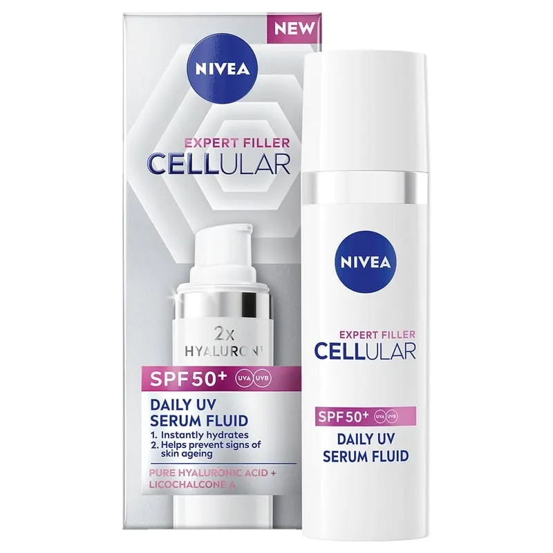 NIVEA Cellular Expert Filler Daily UV Fluid SPF50 30 ml