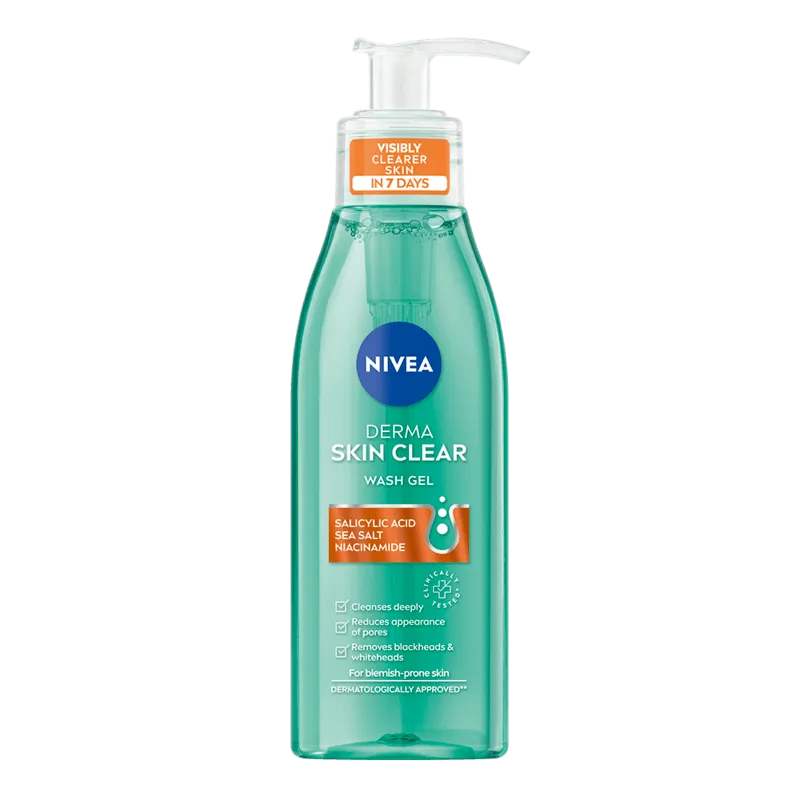 NIVEA Derma Activate Wash Gel 150 ml