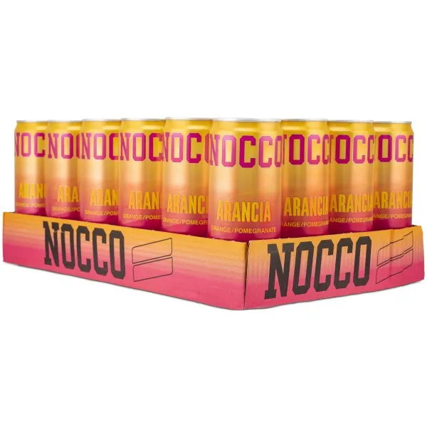 NOCCO BCAA, Arancia, 24-pack