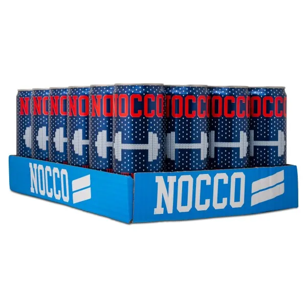 NOCCO BCAA, Julmust, Koffein, 24-pack