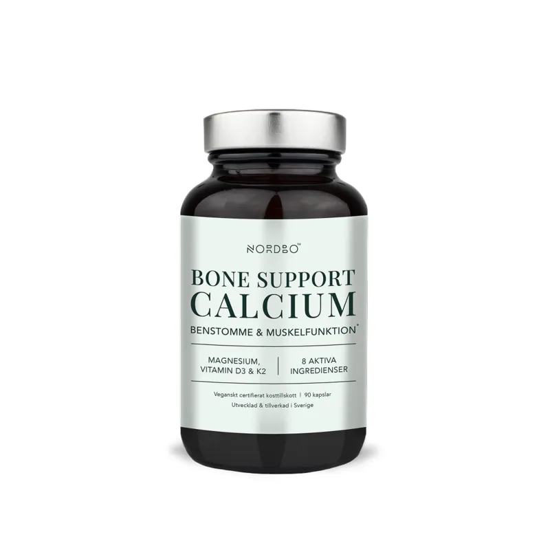 Nordbo Bone Support Calcium 90 kapslar