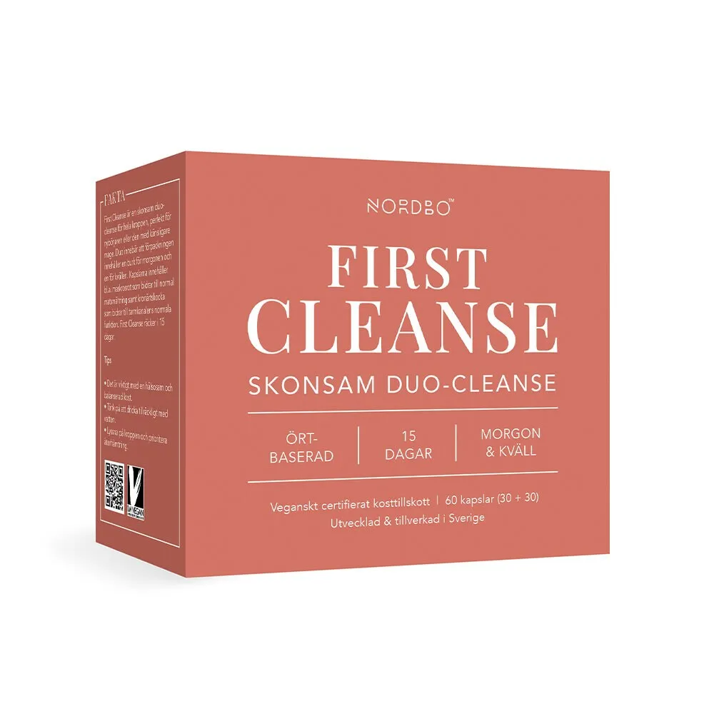 Nordbo First Cleanse 60 kapslar