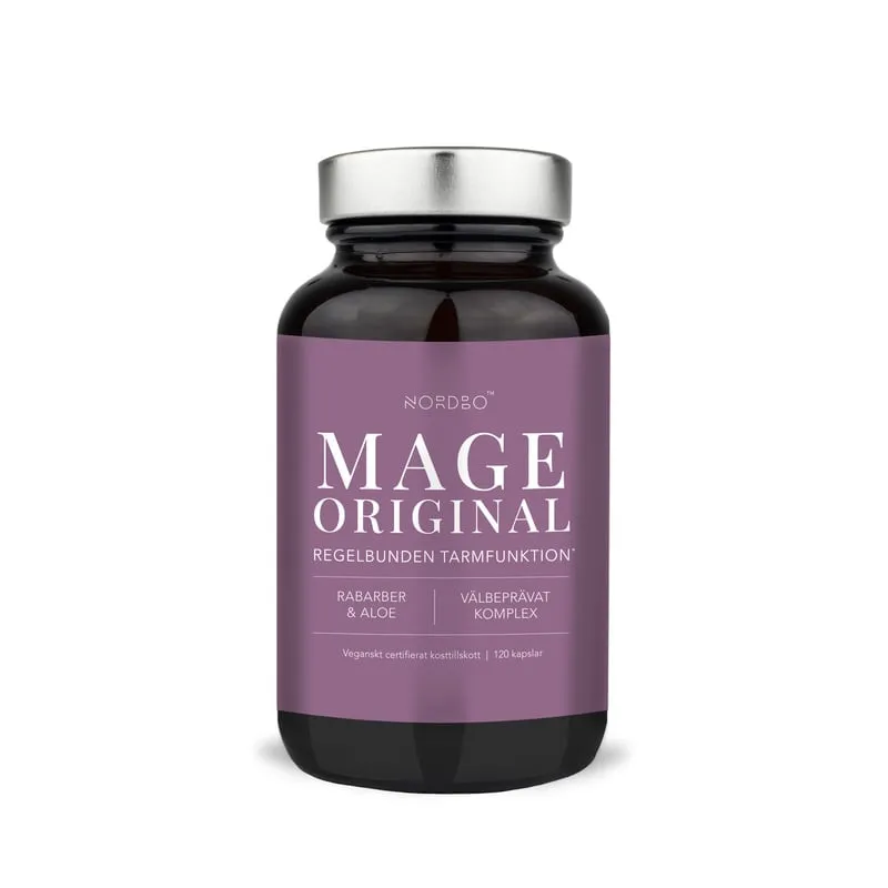 Nordbo Mage 120 kapslar