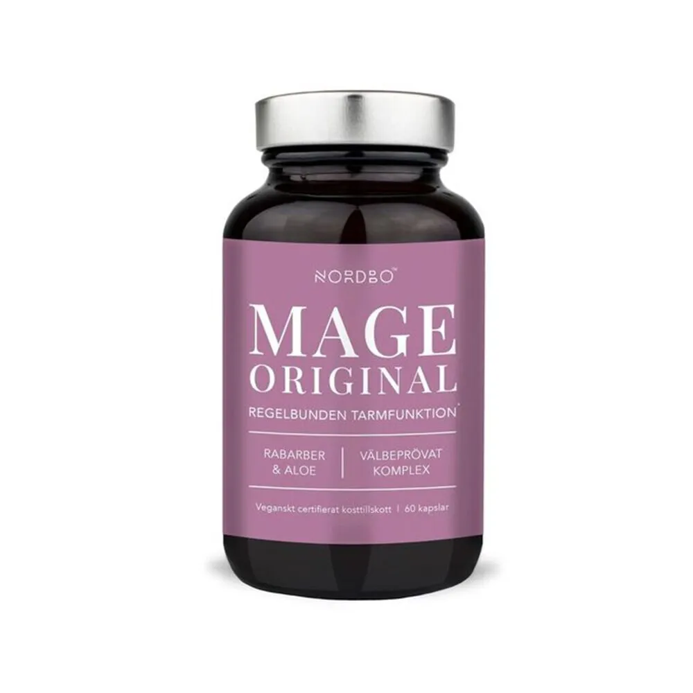 Nordbo Mage 60 kapslar