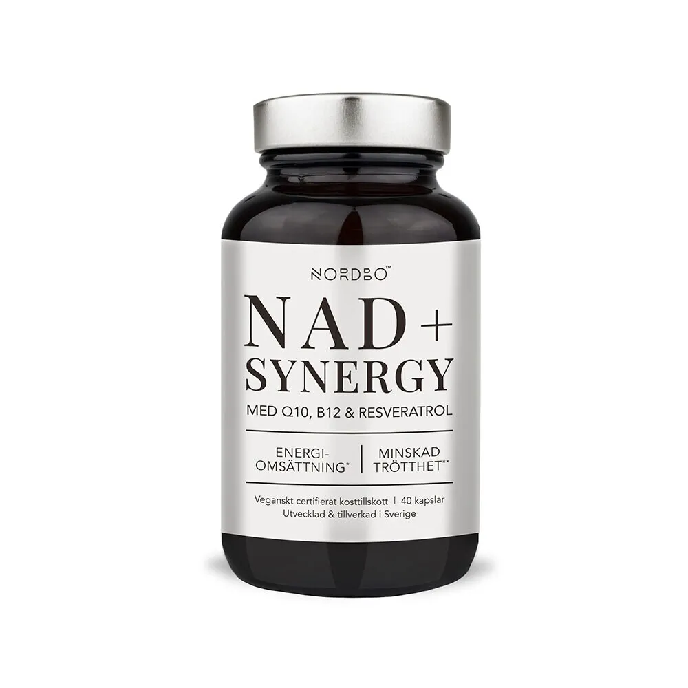 Nordbo NAD+ Synergy 40 kapslar