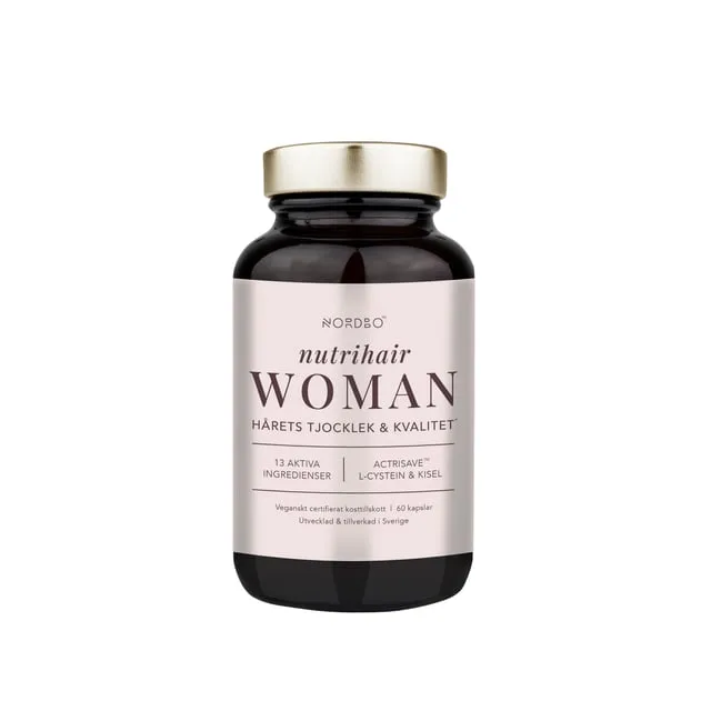 Nordbo Nutrihair Woman 60 kapslar
