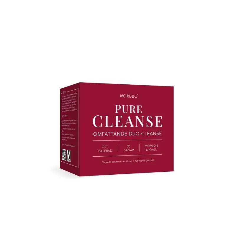 Nordbo Pure Cleanse 120 kapslar