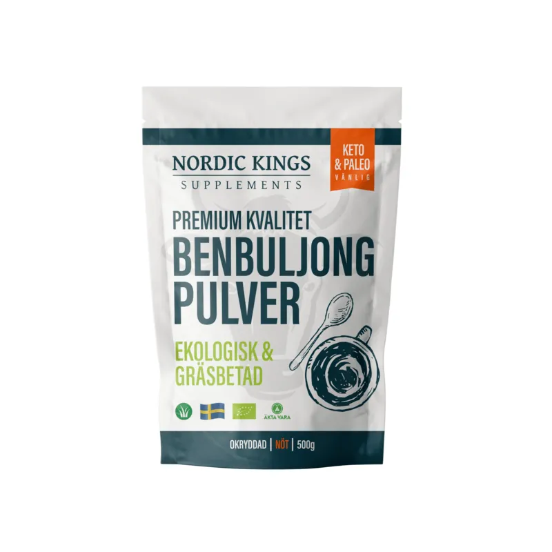 Nordic Kings Premium Benbuljongpulver EKO 500 g