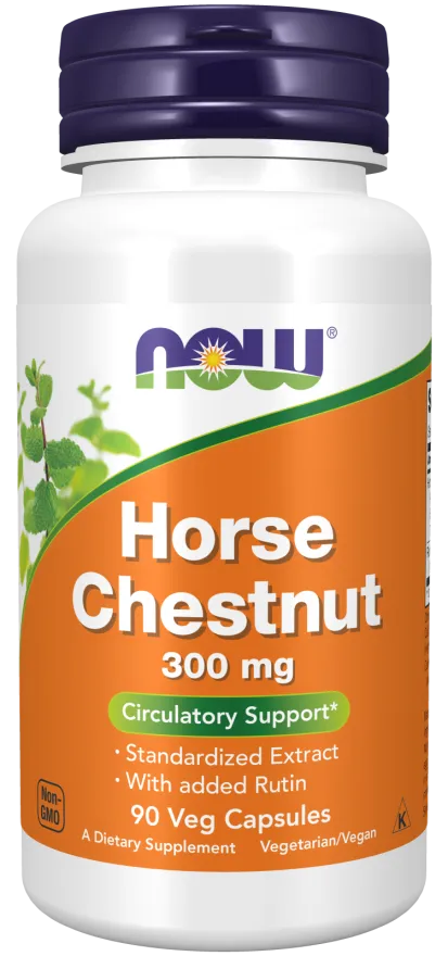 NOW Horse Chestnut Ext 300mg 90 vegcaps