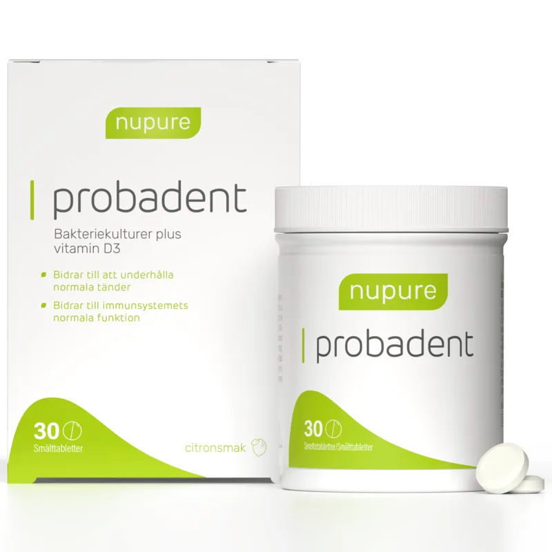 Nupure Probadent 30 tabletter