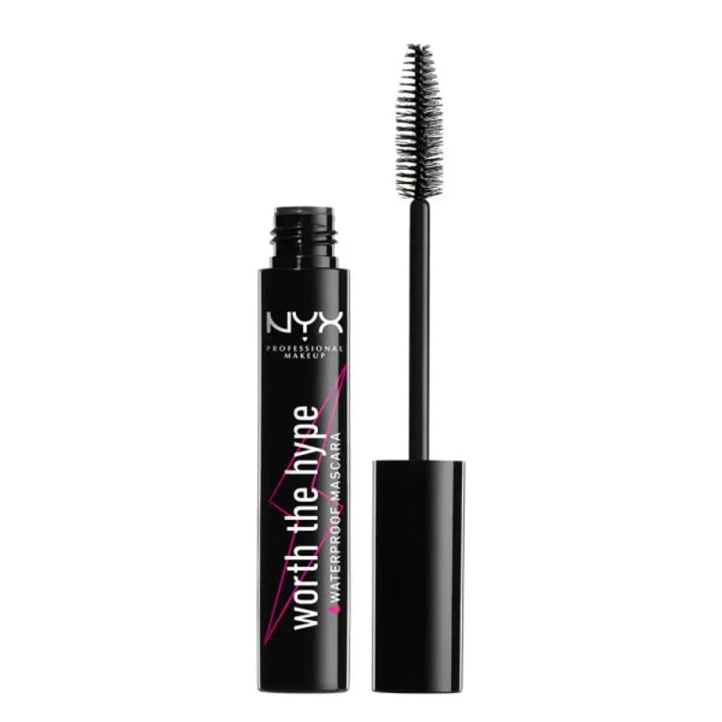 NYX Professional Makeup Worth The Hype Mascara Waterproof Black 1 7 ml