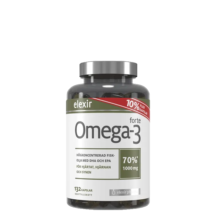 Omega-3 Forte 1000 mg 132 kapslar
