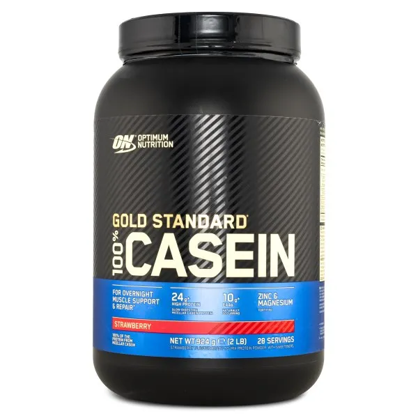 Optimum Nutrition 100% Casein, Strawberry, 924 g