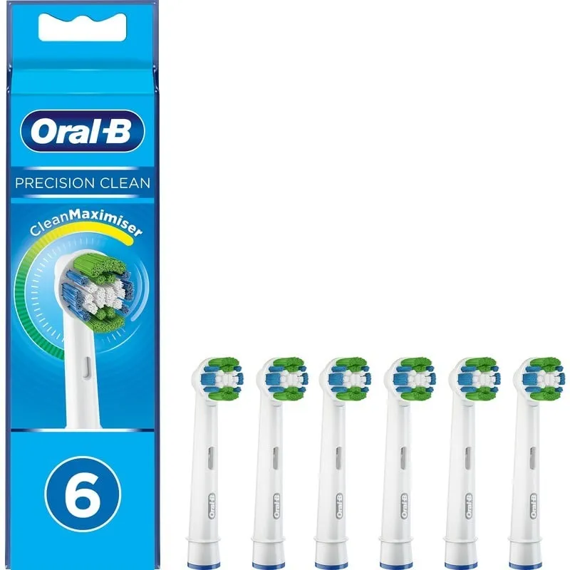 Oral-B Precision Clean Borsthuvud 6 st