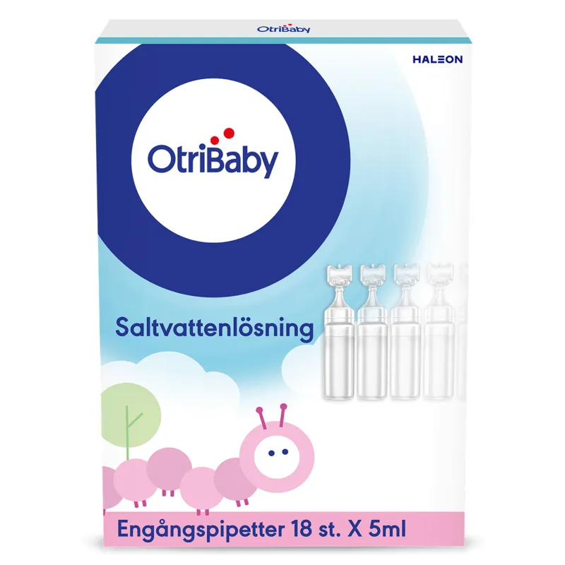 Otri-Baby Saltvattenlösning 18 st engångspipetter