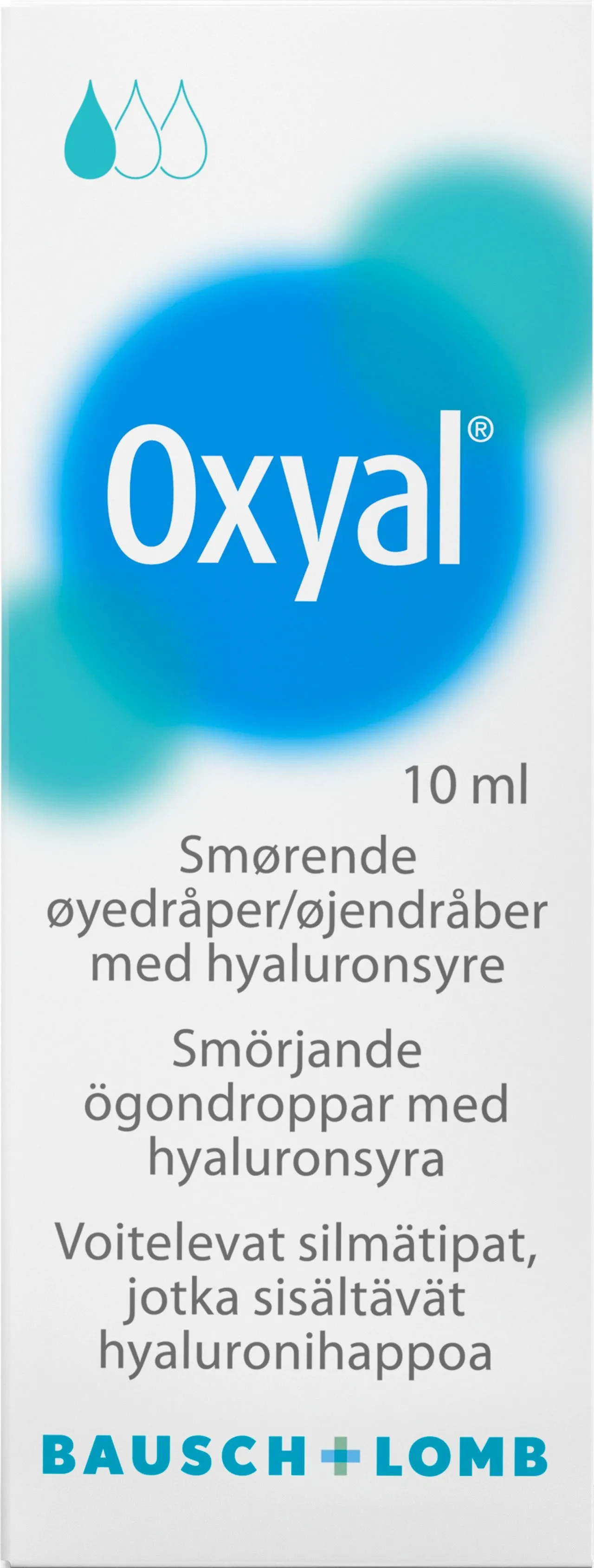 Oxyal ögondroppar 10 ml