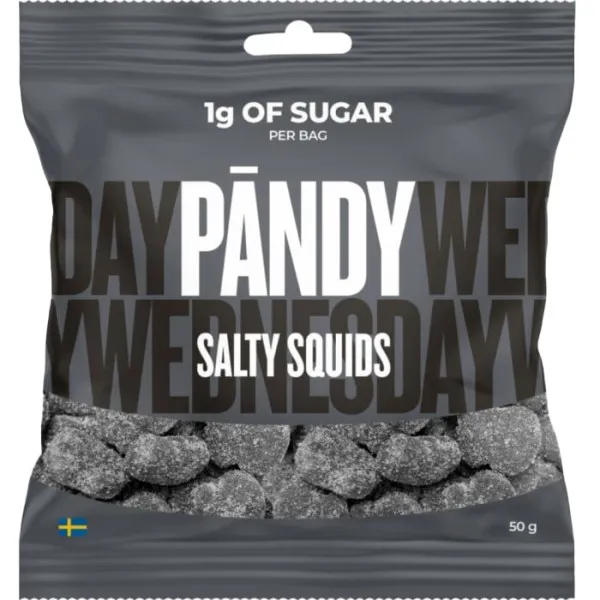 Pändy Candy, Salty Squids, 50 g