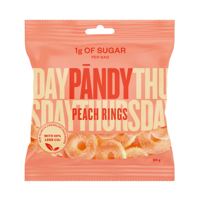 Pändy Peach Rings 50 g