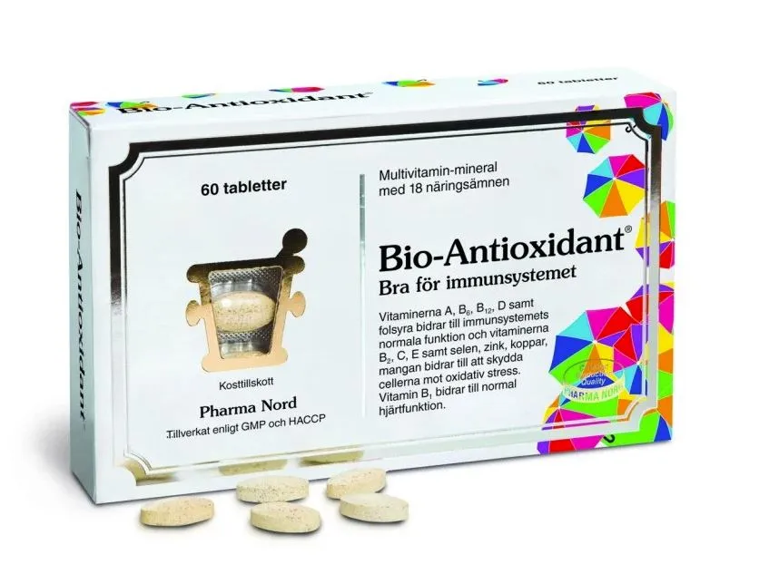 Pharma Nord Bio-antioxidant 60 tabletter