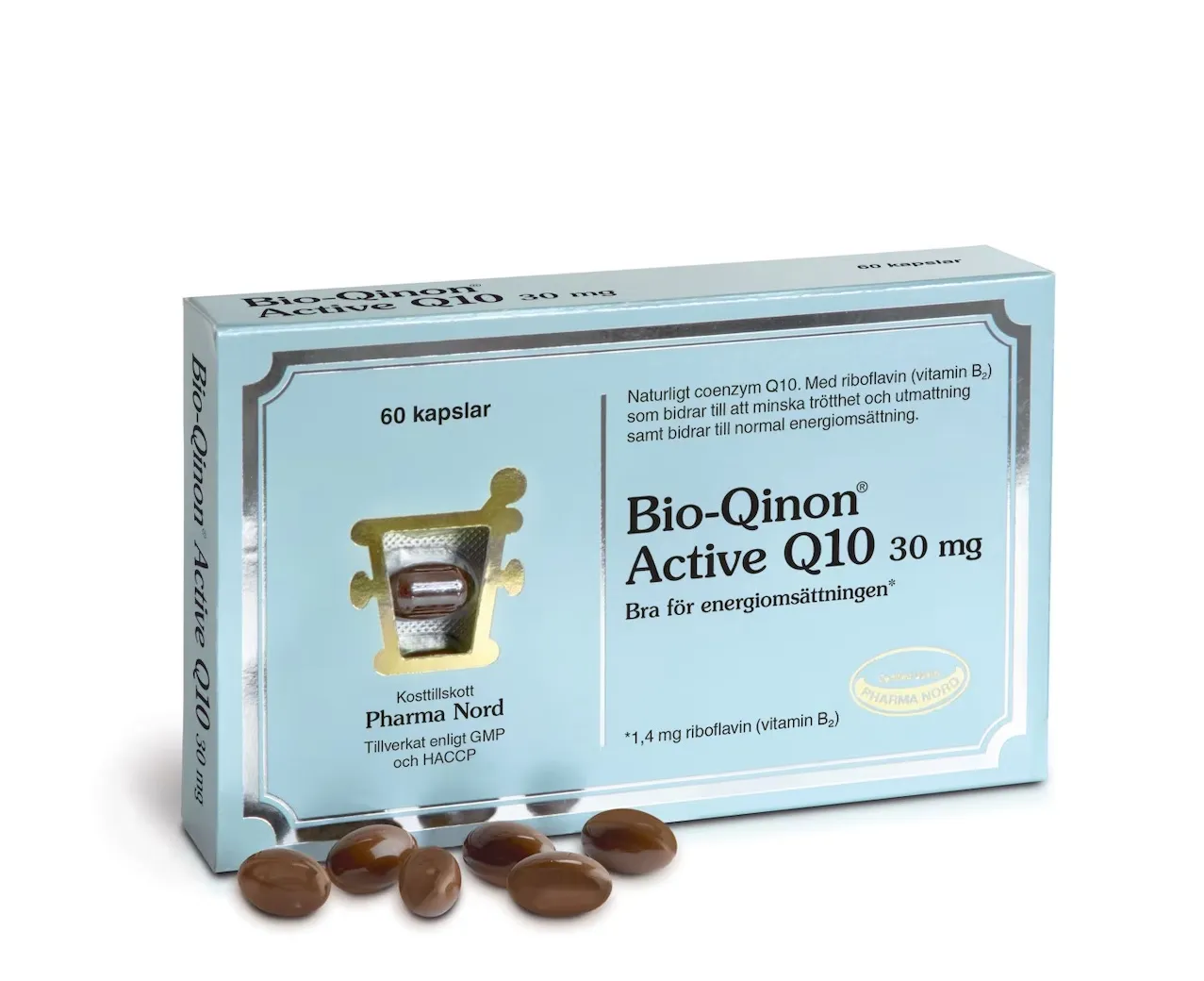 Pharma Nord Bio-Qinon Q10 30 mg 60 kapslar