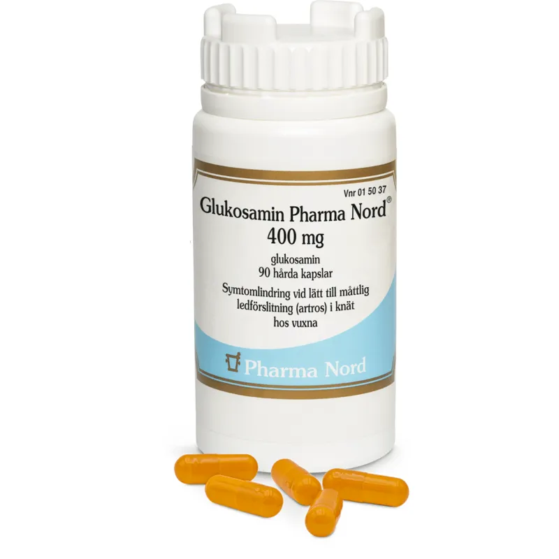 Pharma Nord Glukosamin kapsel hård 400 mg 90 st