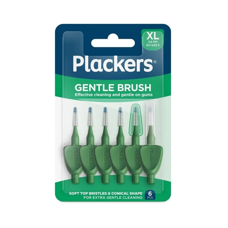 Plackers Gentle Brush 0,8 mm