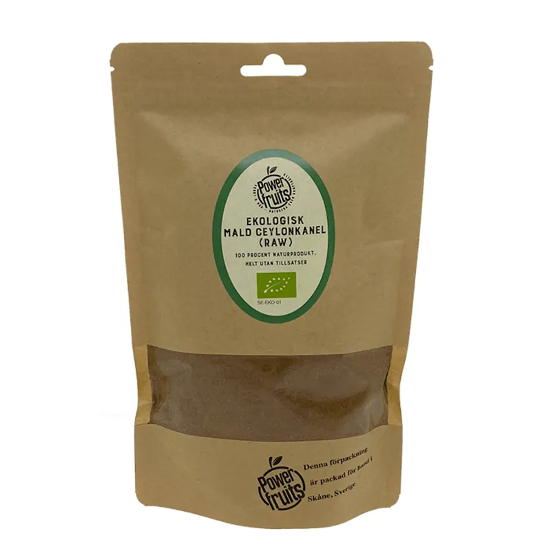 Powerfruits Ekologisk Ceylonkanel Mald RAW 200 g