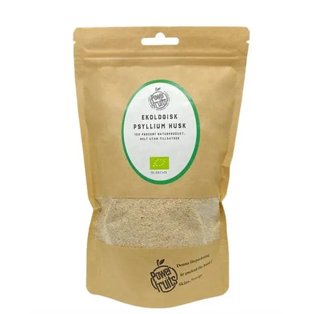 Powerfruits Ekologisk Psyllium Husk 500g