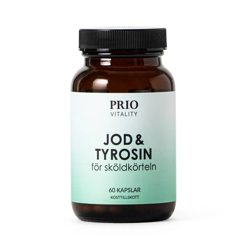 Prio Vitality Jod & Tyrosin 60 kapslar
