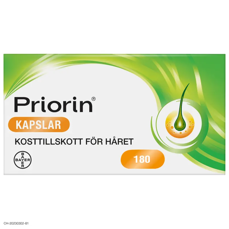 Priorin 180 kapslar