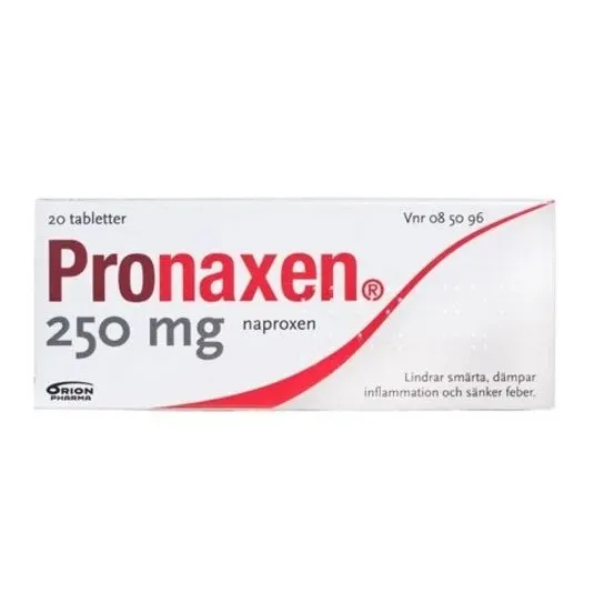 Pronaxen Tablett 250 mg 20 st