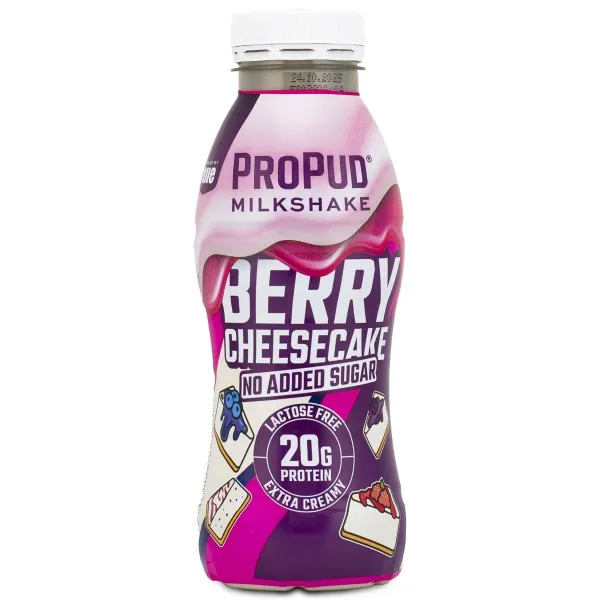 ProPud Protein Milkshake, Berry Milkshake, 330 ml