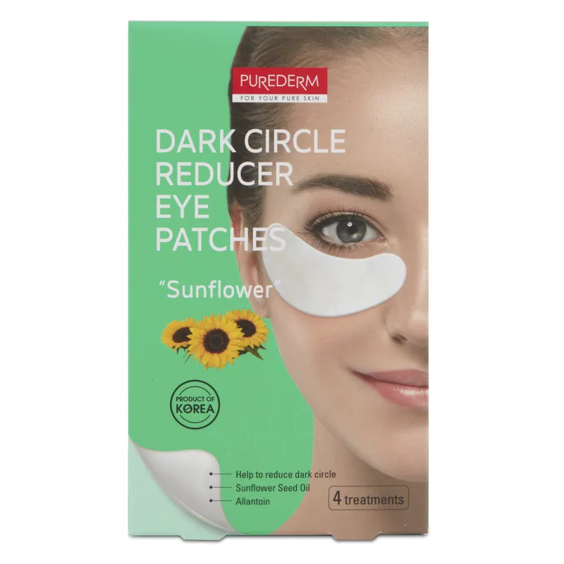 Purederm Dark Circle Reducer Eye Patches Sunflower 8 st