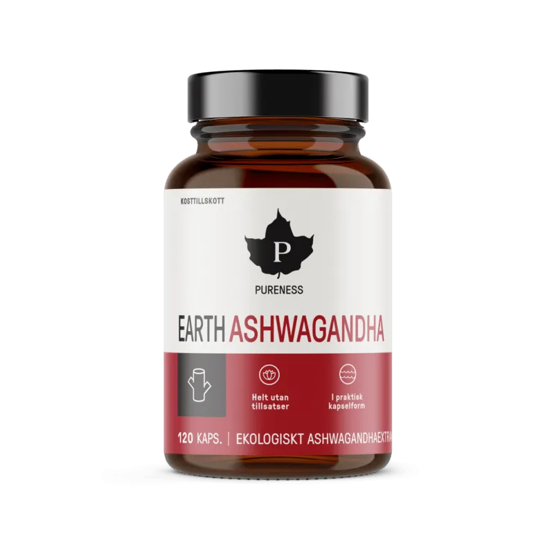 Pureness Earth Ashwagandha 120 kapslar