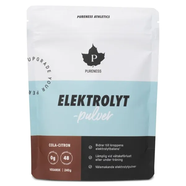 Pureness Elektrolytpulver, Cola-Citron, 240 g