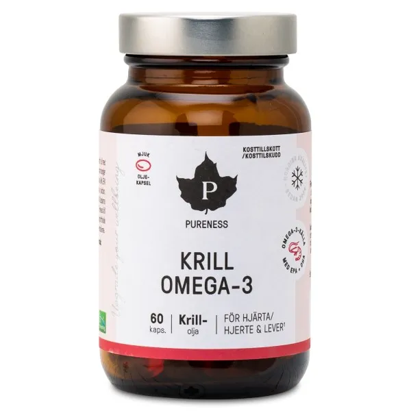 Pureness Krill Omega-3, 60 kaps
