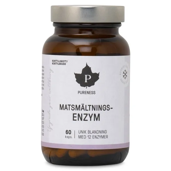 Pureness Matsmältningsenzym, 60 kaps