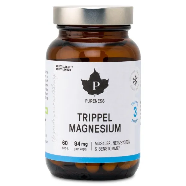 Pureness Trippel Magnesium 60 kaps