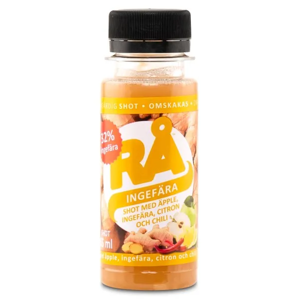 En glad kund provar sina närings och blir sugen på att köpa fler.