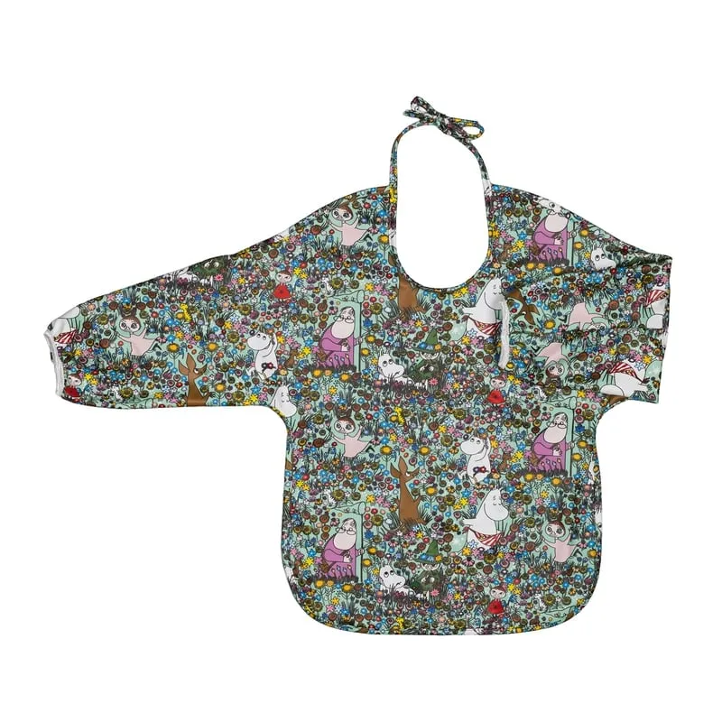 Rätt Start Haklapp med ärm Mumin Äng