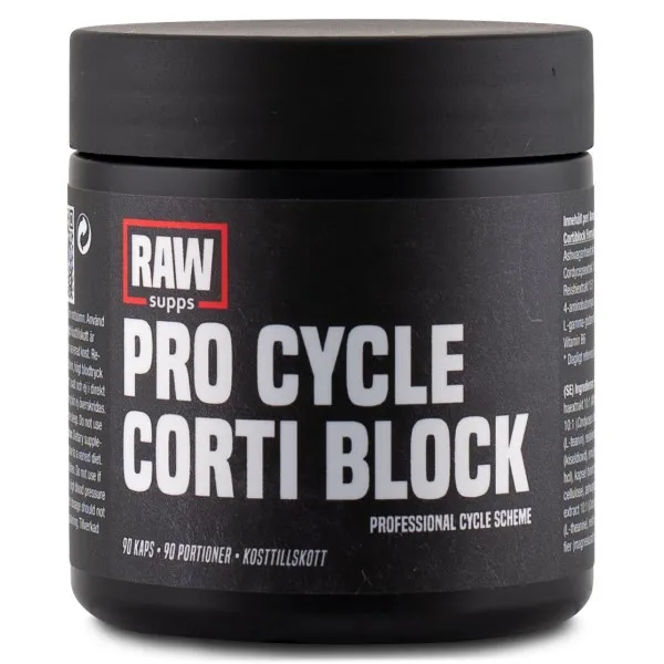 RAW Pro Cycle Corti Block, 90 kaps